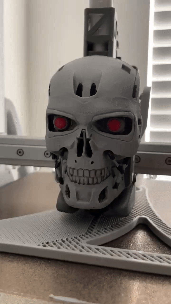 T-800 Terminator Extruder Cover for A1 & A1