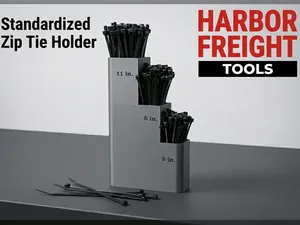 Zip Tie Organizer (Harbor Freight Edition)