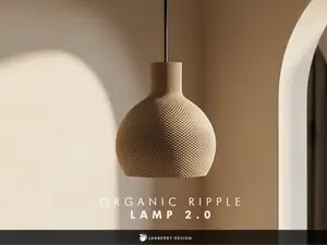 Organic Ripple Lamp 2.0