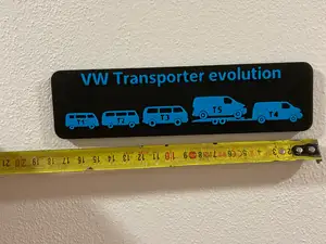 VW Transporter Evolution Emblem