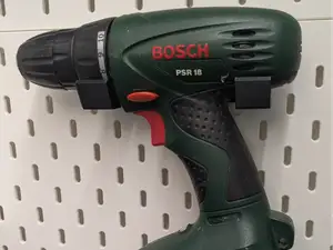 Ikea Skadis x Bosch PSR18 Drill Mount