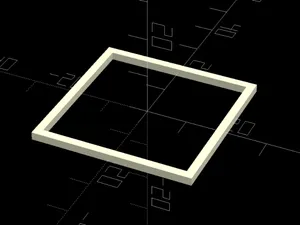 <BSG> SQUARE FRAME