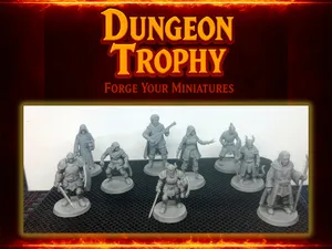 Dungeon Trophy – Heroes Miniatures Pack Vol. 2