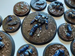 40mm Bases for scifi tabletop war!