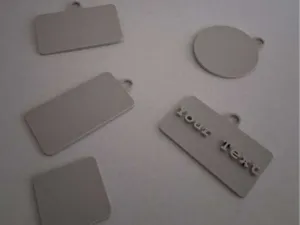 Generic Blank Keychain Shapes