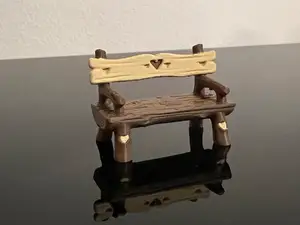 Miniature Bench – Cozy Seat for Your Fairy House