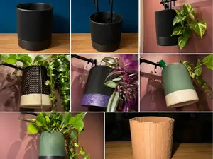 Hanging Self-Watering Planter (Multiple Designs)