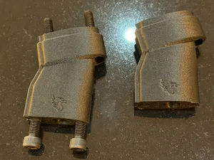 Angled Risers for Road Bike Aero Bars