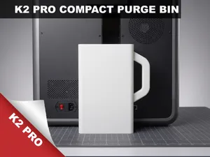 Creality K2 Pro - Compact Purge Bin with Handle