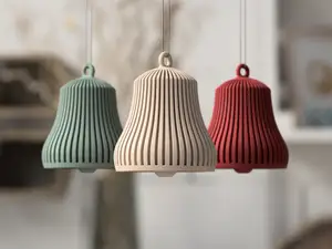 Christmas Bell Ornament (Functional)