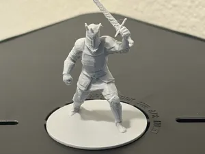 DnD Dungeons and Dragons Miniature Knight Figurine