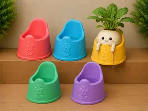 Cute Flower Pocket Planter