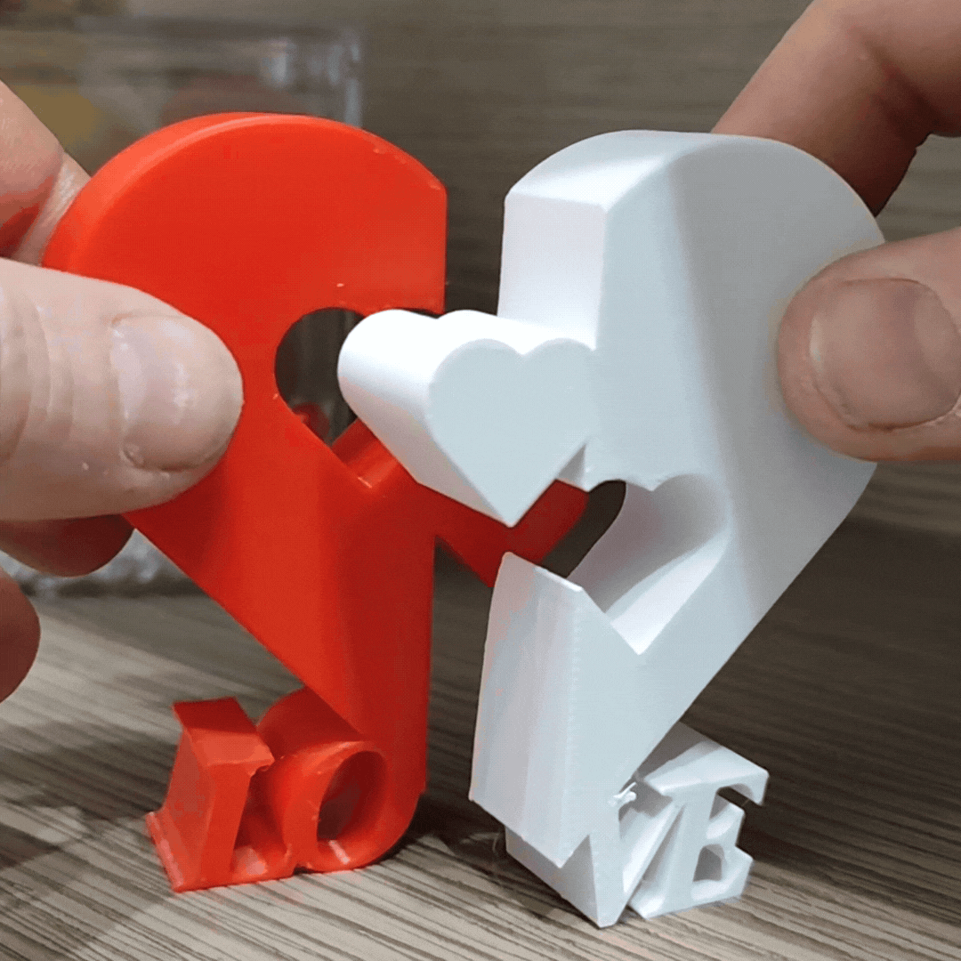 Split Heart "Valentine's Day"