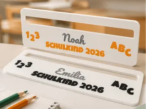 Lesehilfe Schulkind 2026 Personalisierbar