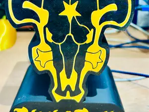 Black Bulls Pen Cup