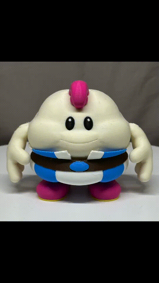 Super Mario RPG Mallow Poseable Nendoroid Style Figure
