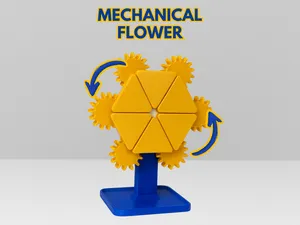 MECHANICAL FLOWER - MECHANISM GADGETS