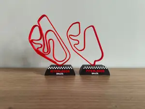 Interlagos Track Desk Trophy