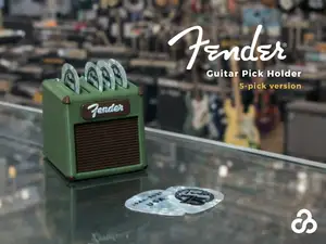 Fender Guitar Pick Holder | 5 picks