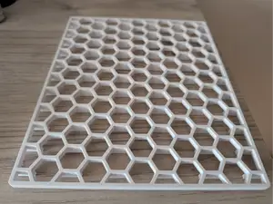 Honeycomb Drip Tray Elevated Dish & Cup Drying Mat