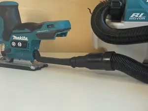 Makita Jig saw to shopvac dust hose adapter