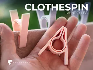 Clothes Peg Clip - Clothespin Laundry Clamp