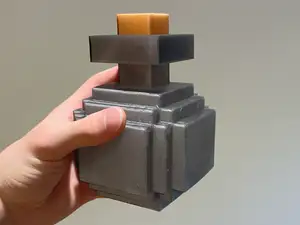 Minecraft movie potion bottle