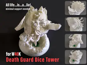 W40k Death Guard Nurgle Dice Tower