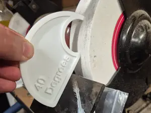 Bench Grinder Angle Jigs