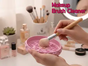 Makeup Brush Cleaner - Heart