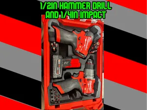 Milwaukee 1/2in Drill- 1/4in Impact Packout Insert