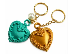 Royal Heart Keychain