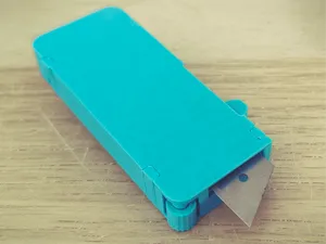OTF double action utility knife - fully 3D printed