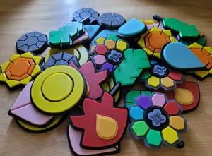 Kanto Gym badges