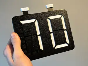 2-digit 7 Segment Mechanical Counter Display