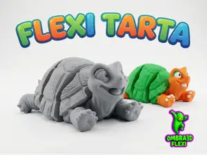 Flexi Tarta - Cute Articulated Turtle