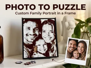 Customizable Puzzle 100pcs Set - Vertical