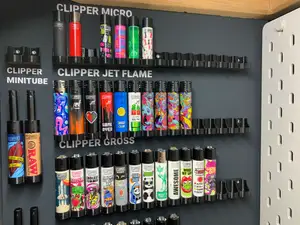Clipper Lighter Holder Display