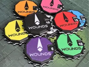 WH40K Kill Team Wound Counter / Damage Tracker