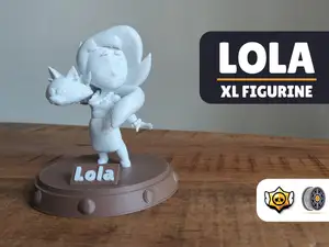 Lola | XL Brawl Stars Figurine (NO AMS)