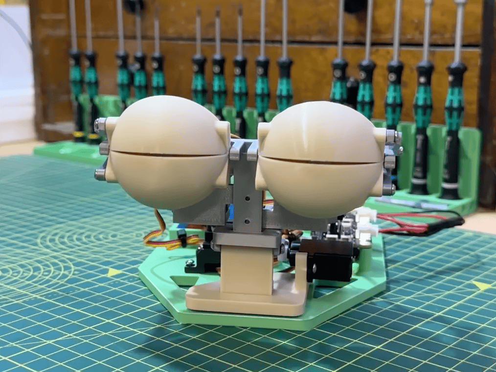 Animatronic Eyes Pan and Tilt