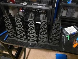Industrial Oil Derrick Towers – Perfect for Desk