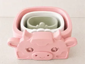 Farm Animal Nesting Bath Toy & Water Set| No AMS