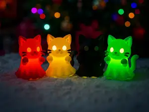 Cute Cat LED Light - Cat Ghost