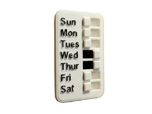 Daily Slider - chores - meds - laundry etc