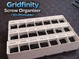 Gridfinity Screw Organizer