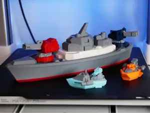 Wavecutter Battleship - Model Kit
