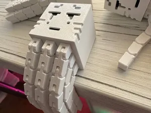 Minecraft Ghast Tentacles Articulated