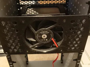 3u 120mm Fan mount for 10 inch rack