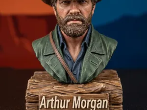Arthur Morgan Bust - Red Dead Redemption 2
